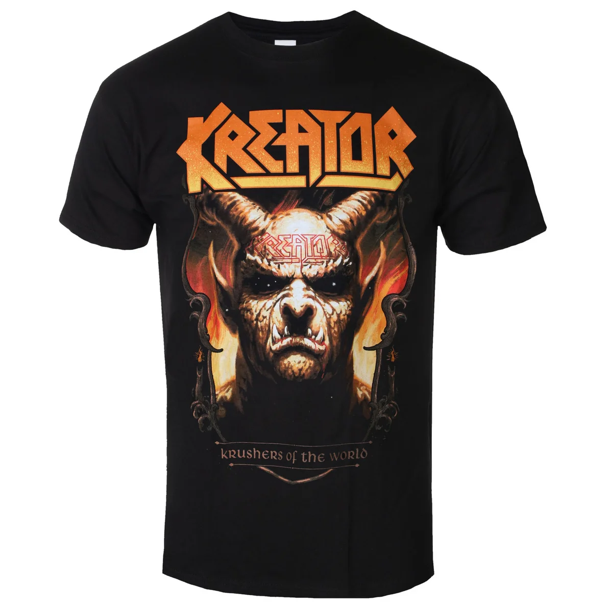 Top 2026 Kreator Demon Battlefield Printed T-shirt Thrash Metal Band Style Daily T-shirt  Suitable for Both Men and Women