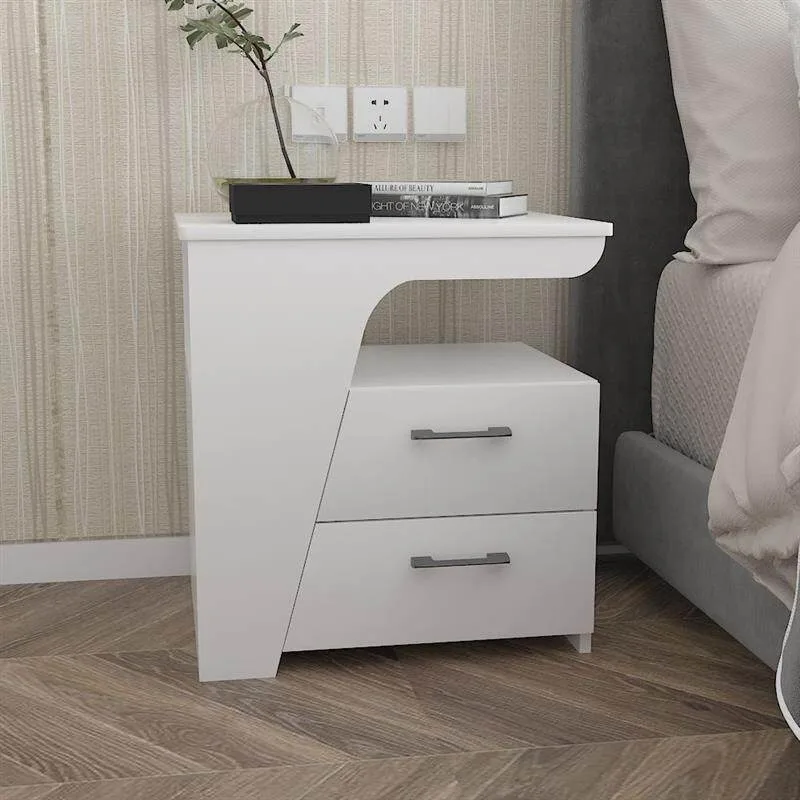 

Small bedside table Solid wood bedside table Modern simple locker Light luxury New bedroom Simple small bedside collection