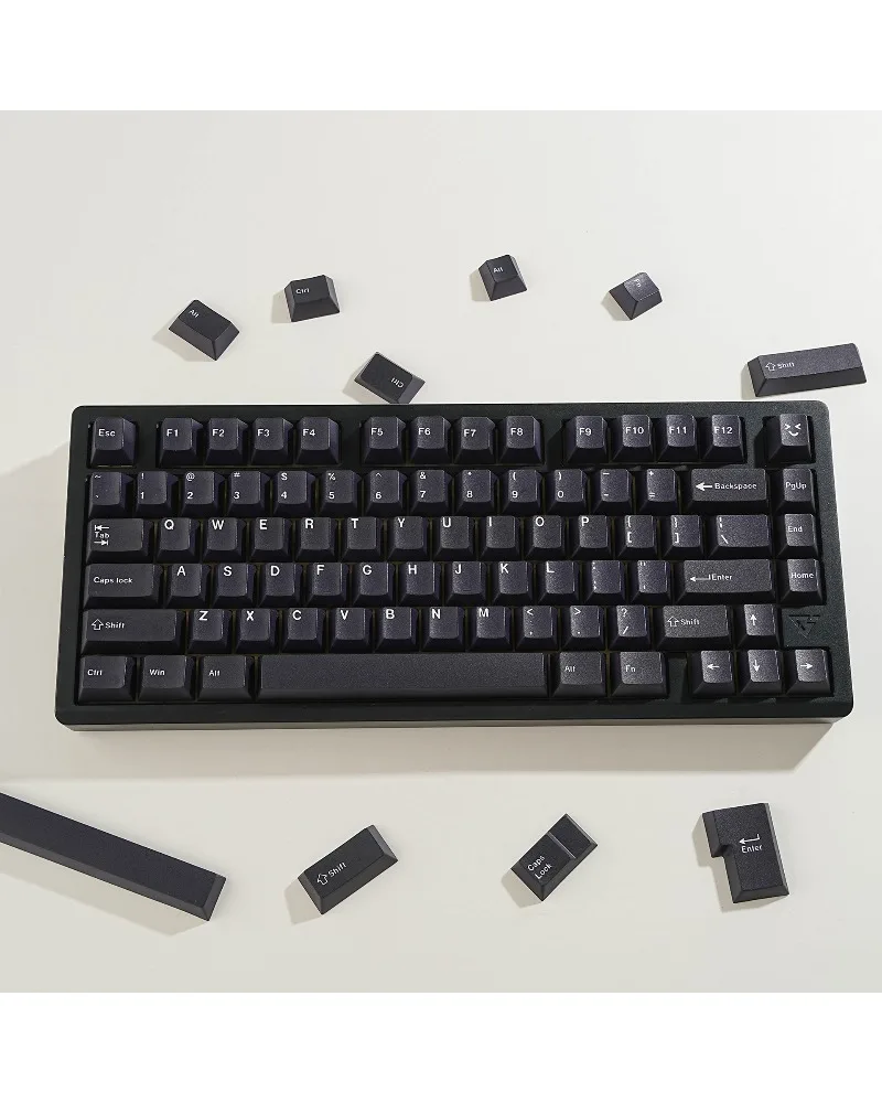 Five Sided Sublimation PBT Keycaps Original WOB Replica Arabic Korean Russian Layout