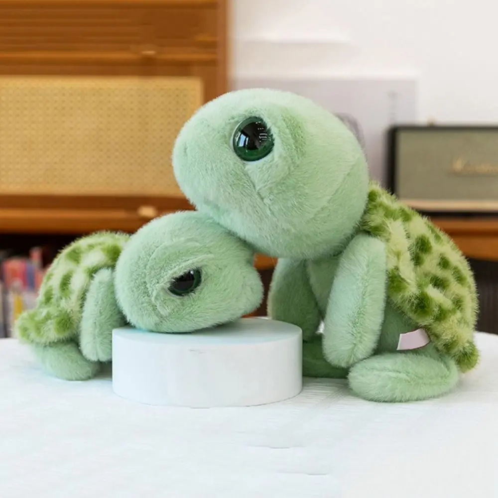 Fluffy Sea Tortoise Plush Toys Soft Cartoon Animal Sea Turtle Pillow Cute Collection Turtle Animal Doll Kids Birthday Christmas