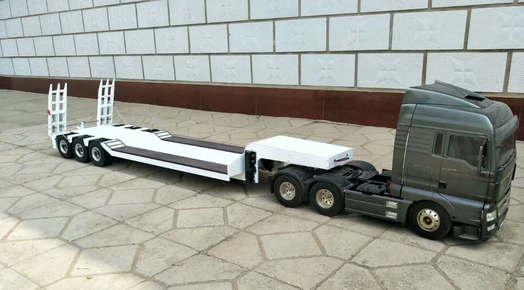 Boîte à Batterie Métallique LESU Avec Plaque - Pour Tracteur/camion 1/14 - DIY