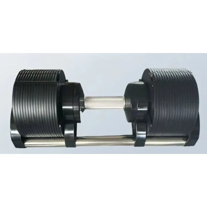 High Quality 40kg Commercial Gym Equipment Chrome-Plated Adjustable Dumbbell Barbell Set Fast Shipping Spin Lock Collars for Arm