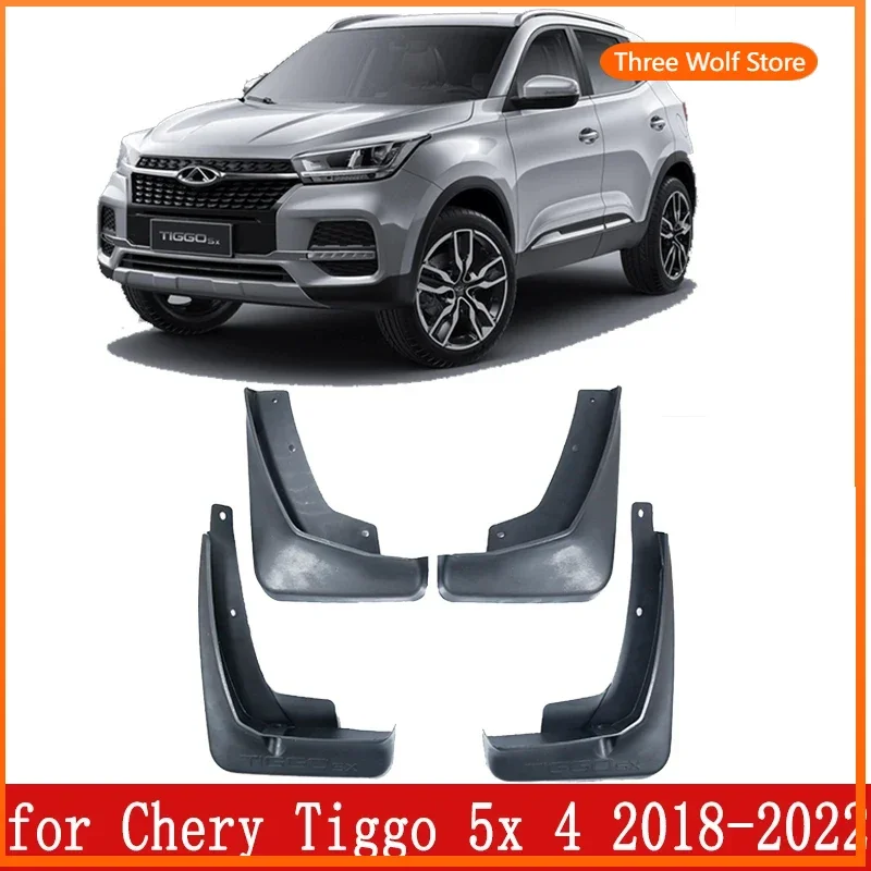 

for Chery Tiggo 4 e 5x Pro 2022 2021 2020 2019 2018 Mud Flaps Splash MudGuards Front Wheel Fender Guard Car Parts Accessories