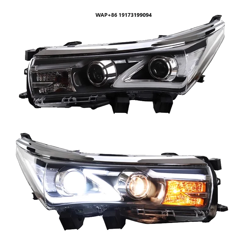 

Для Toyota-Corolla 2014 2015 2016, автозапчасти, обновление фар, динамические светодиодные фары, проектор, головной свет в сборе, DRL