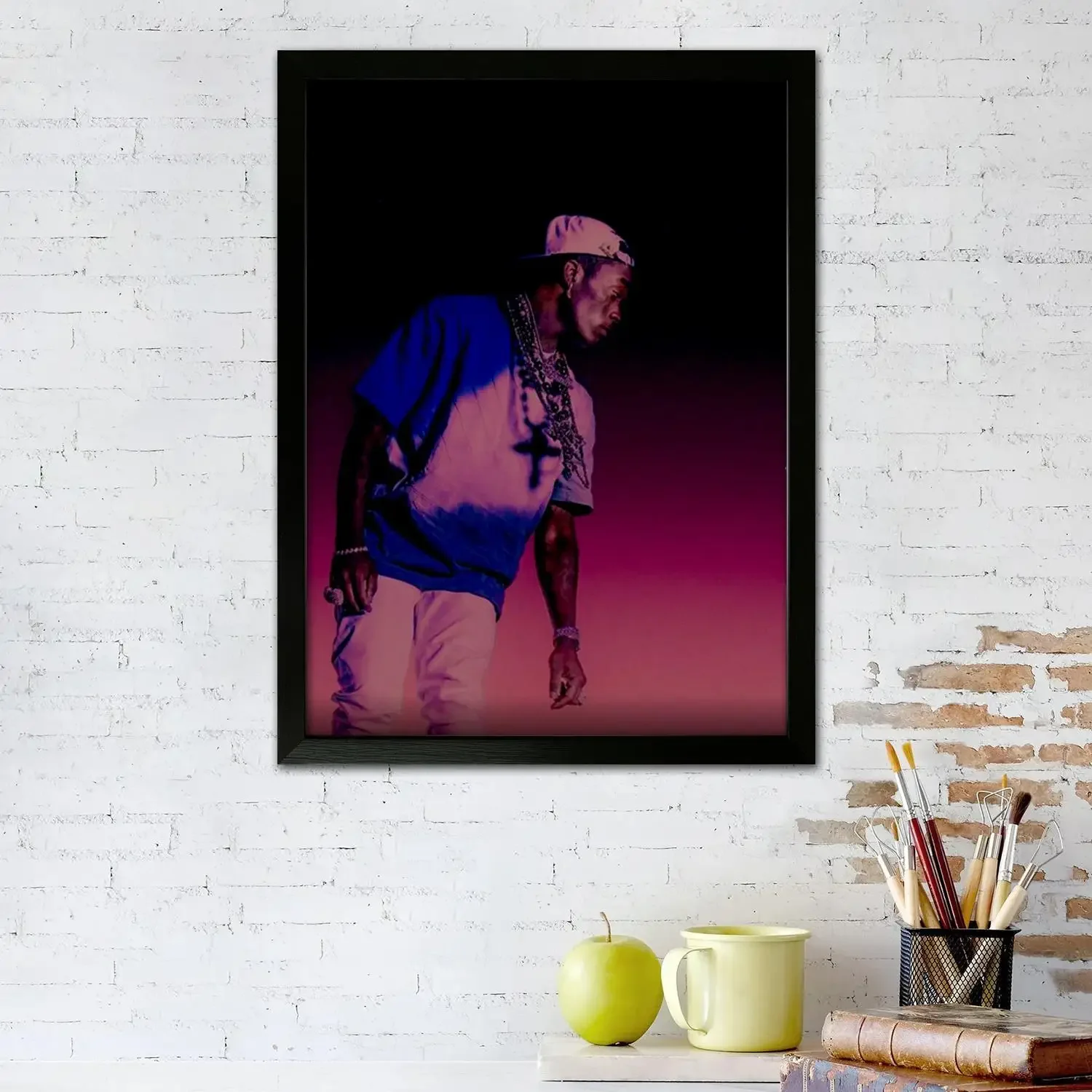 lil uzi vert Canvas Art Poster and Wall Art, Picture Print, Modern Family, Bedroom Decor, Posters,Decorative painting