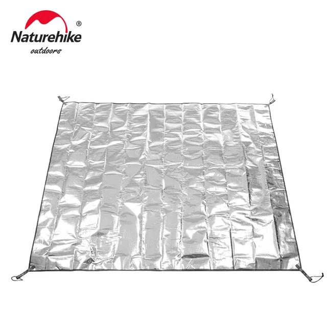 Naturehike Camping Groundsheet Wodoodporna mata piknikowa Mata namiotowa Wielofunkcyjna folia aluminiowa PE Bariera wilgoci Przenośna na zewnątrz
