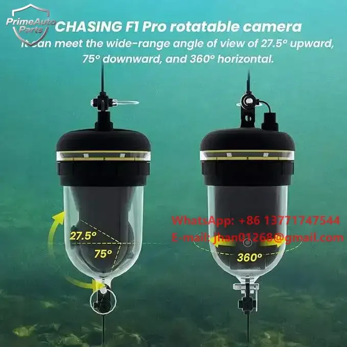 Chasing F1 PRO Under Water Fishing | Full HD Rotatable Lens|Wireless Control of Lifting| Ice Fishing Gear | Underwa