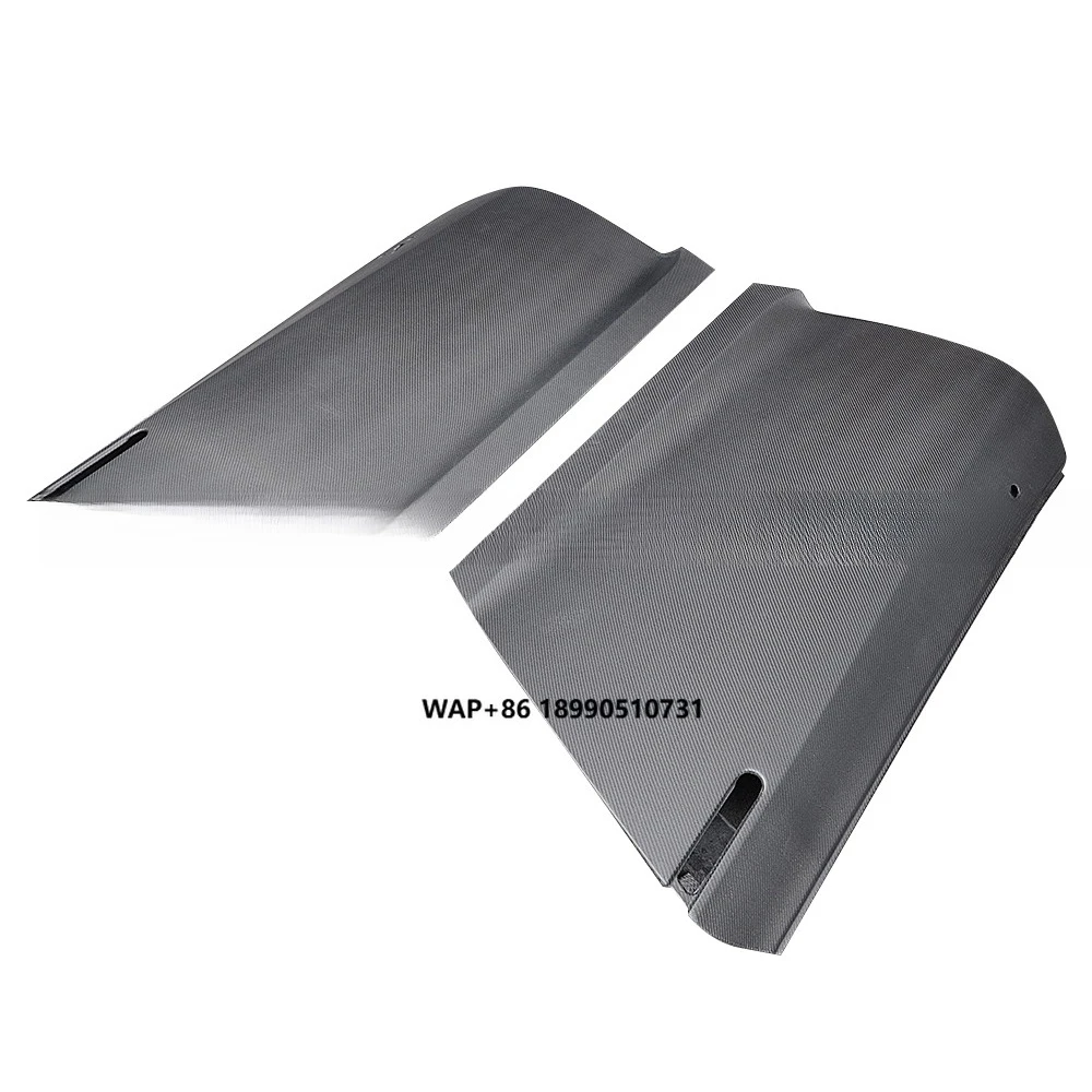 

2pcs Real Wet Carbon Fiber Car Doors for Nissan GTR R35 Door 2008-2017 Replacement Auto Tuning