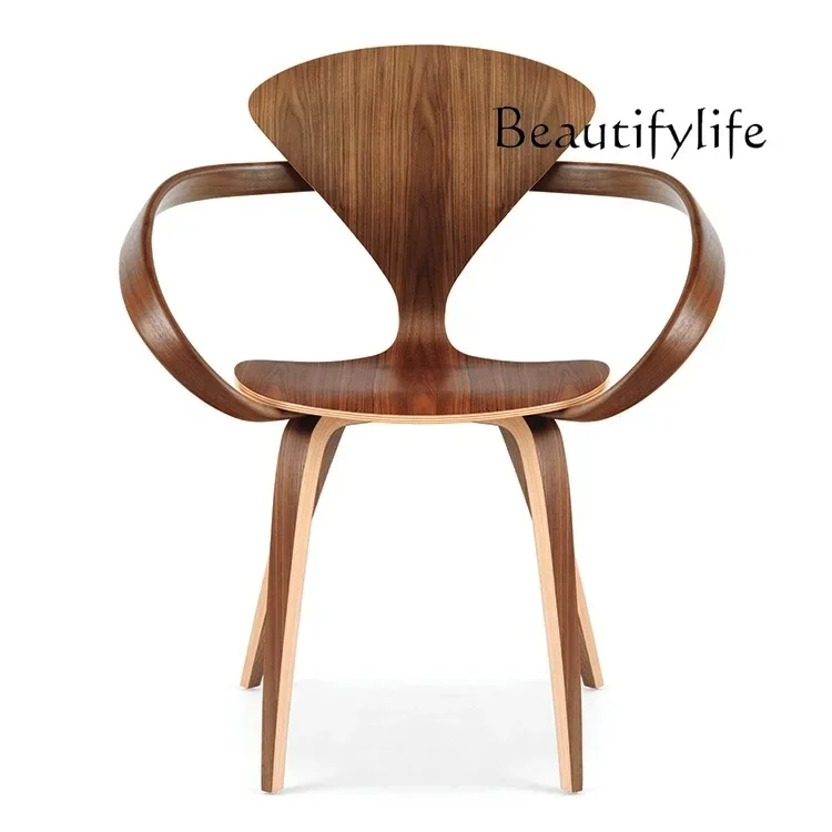 B4 Light Luxury European Dining Chair Model Room Home Designer Style High-end Sense Simple Fashion Creativity