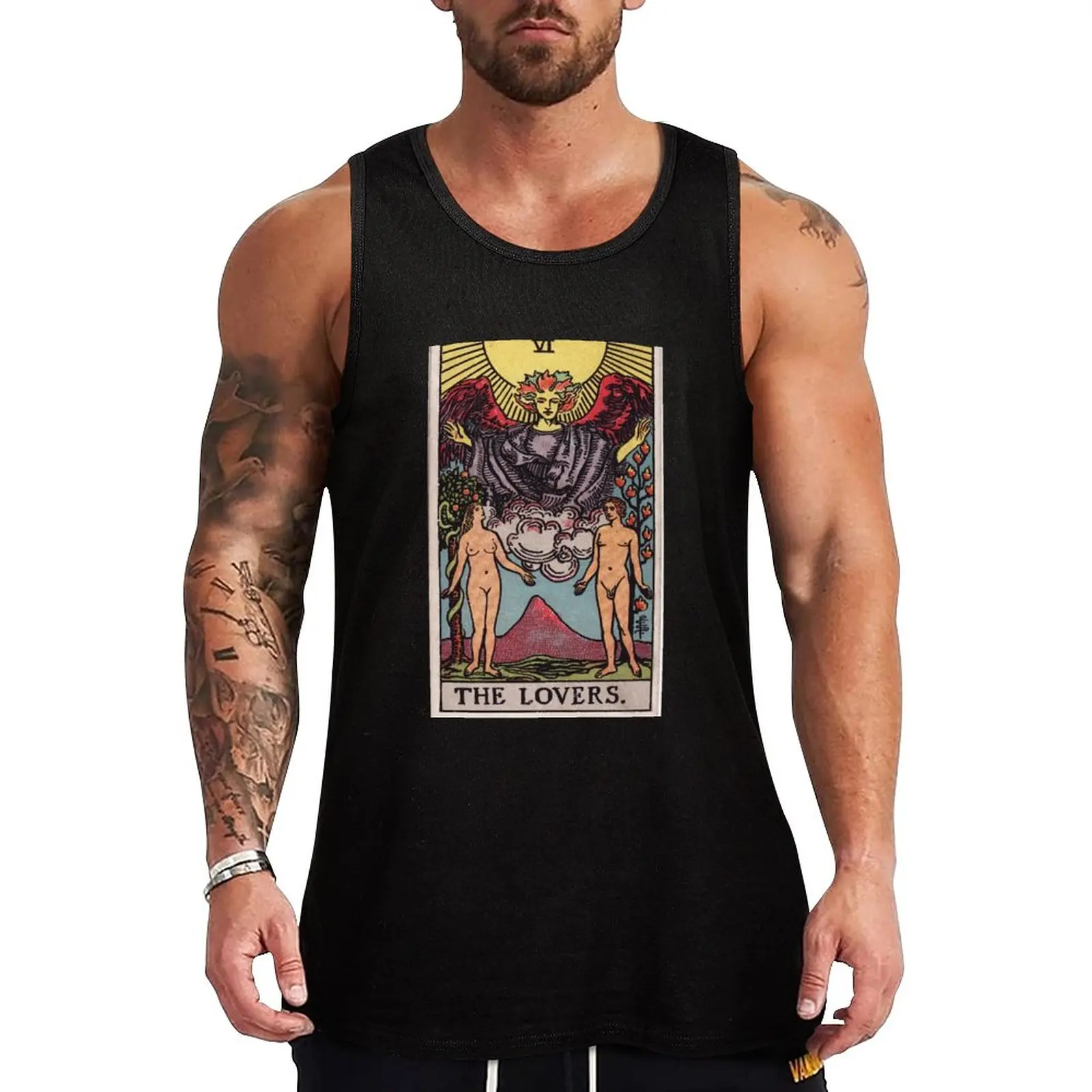 

New The Lovers Tank Top gym shirt men gym accessories man vest for men men clothings