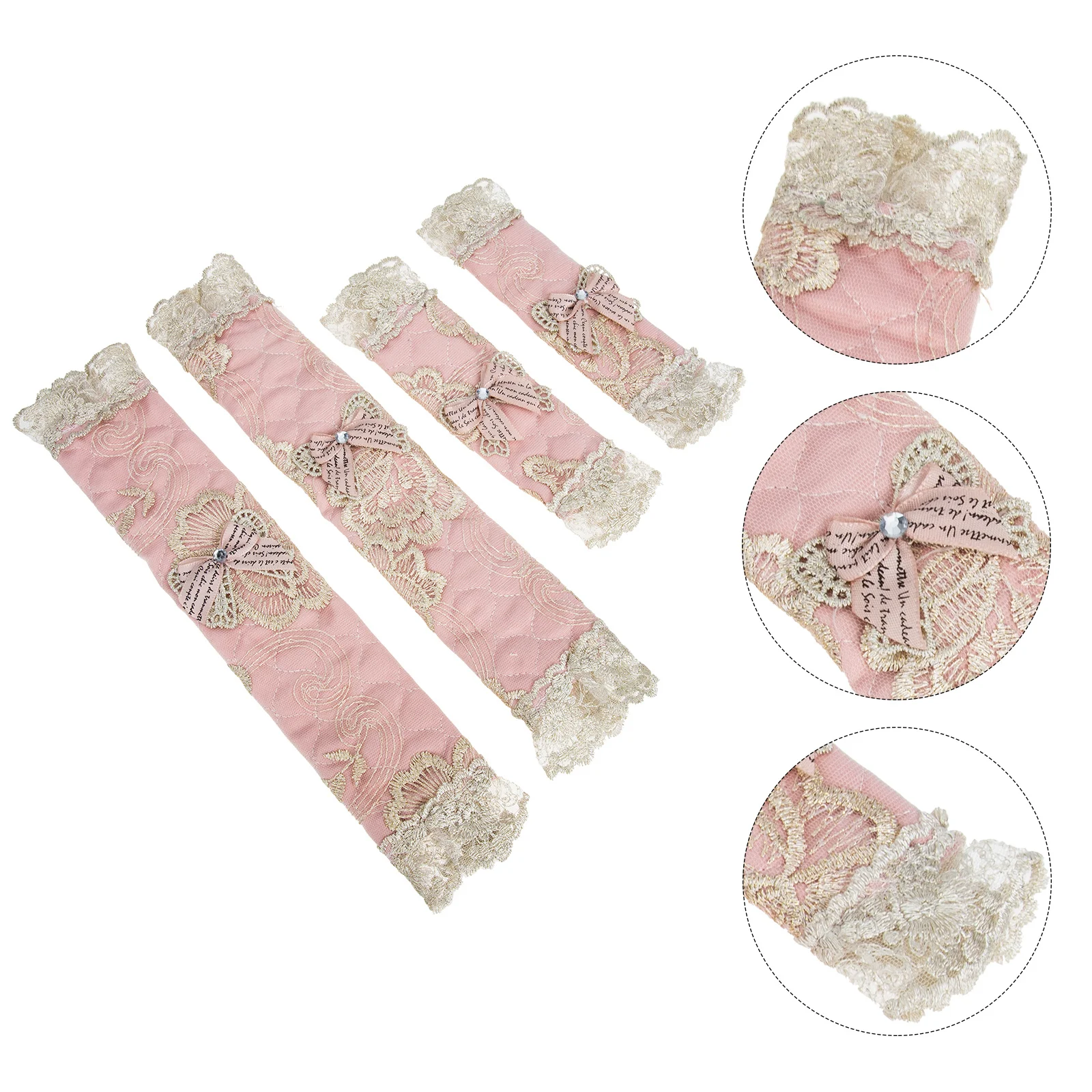 زوجان من أغطية مقبض باب الثلاجة الواقية القابلة للتعديل لغطاء مقبض ثلاجة المطبخ وغسالة الأطباق في الفرن