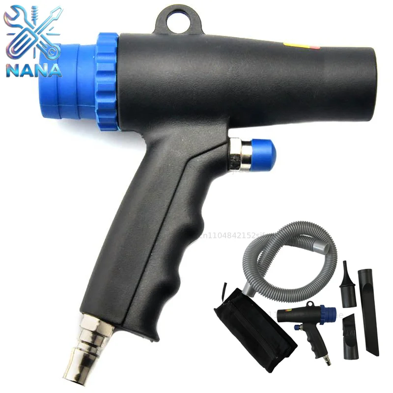 2 In 1 Air Duster Compressor Dual Function Air Vacuum Blow Suction  Kit Pneumatic Vacuum Cleaner Tool High Pressure Air Duste
