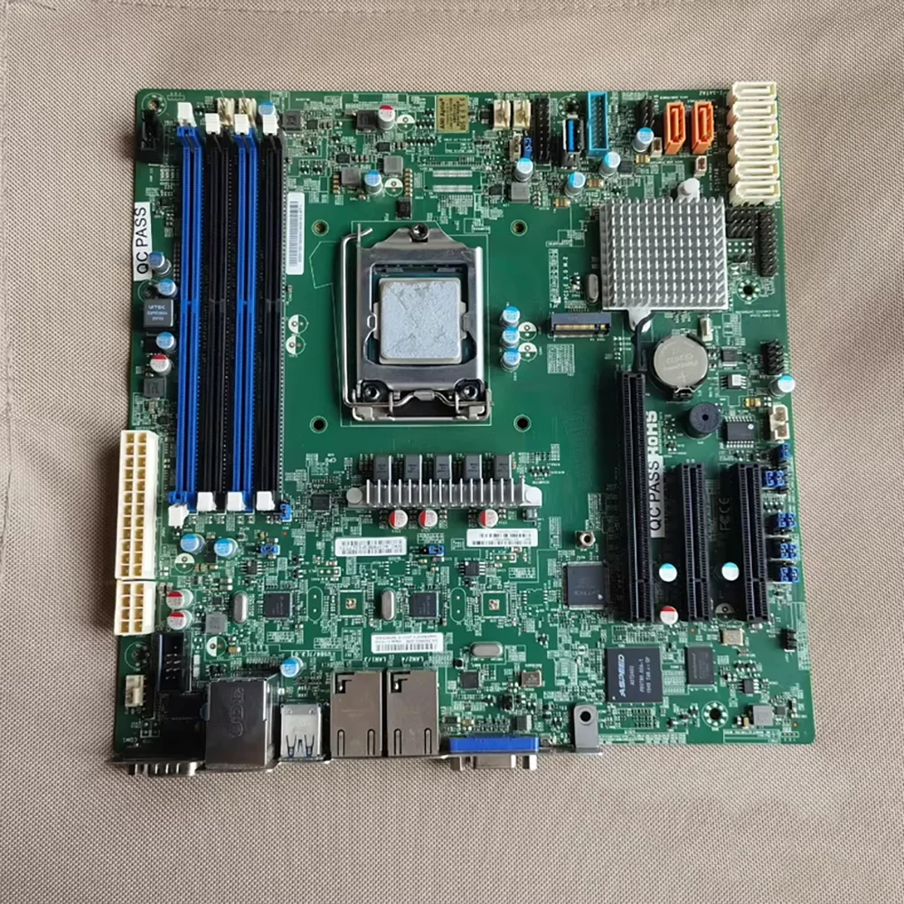 

For Supermicro X11SSH-F single channel server motherboard C236 chip supports INTEL processor