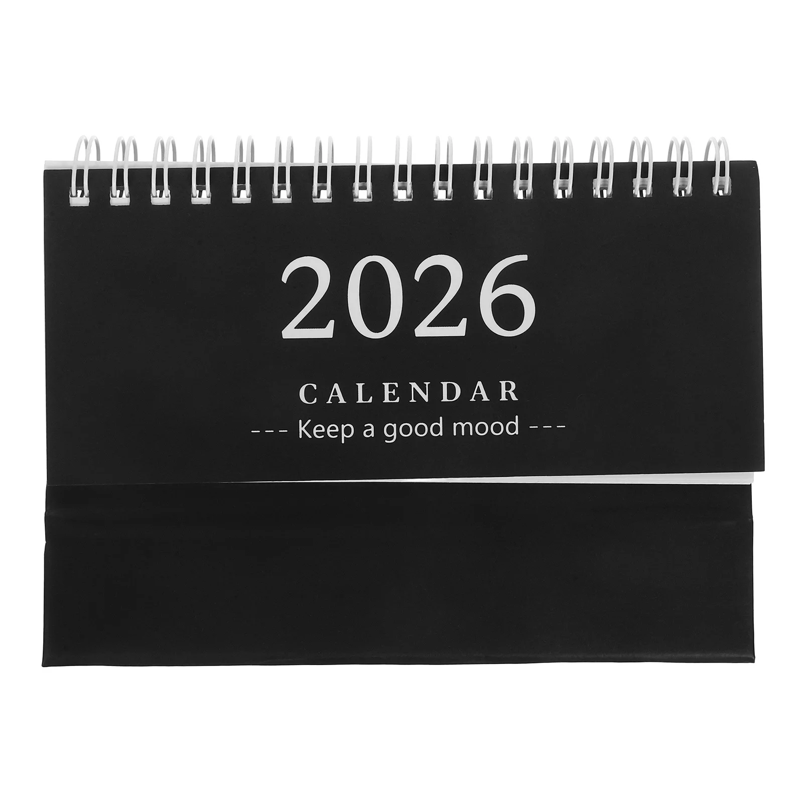 

Small Desktop Calendar Mini 2025-2026 Standing Flip Monthly Planner Compact Office Home School Daily Organizer
