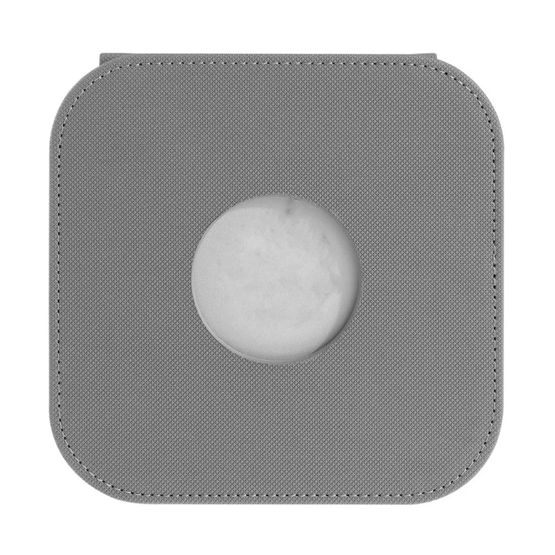 Protective Case For Mac Mini M4/Pro Case PU Leather Skin Sleeve Shockproof Bag For Mac Mini 2024 Case