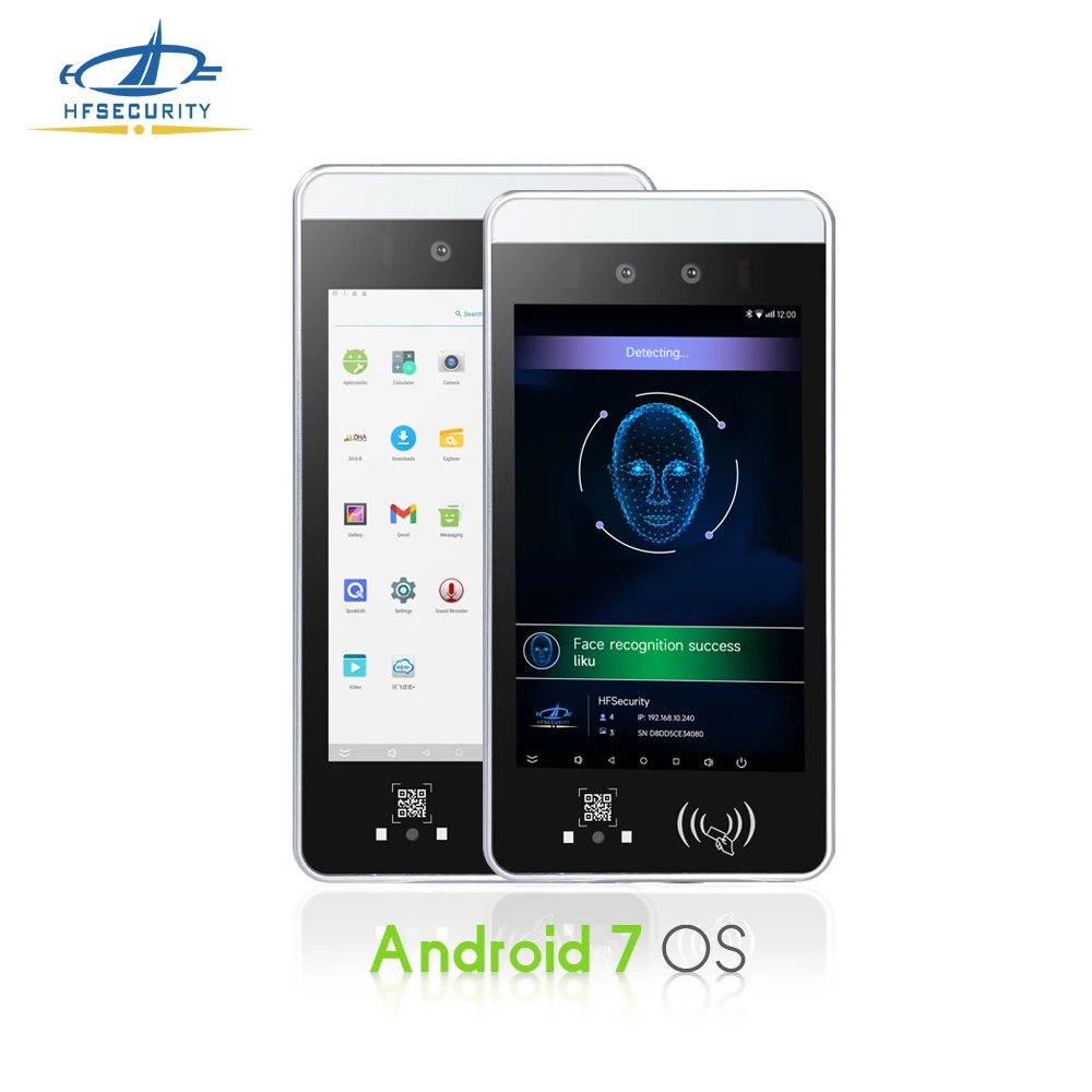 Android AI Time and Attendance Face Recognition System Access Control for School with Cloud Web Based Software(HF-RA08)