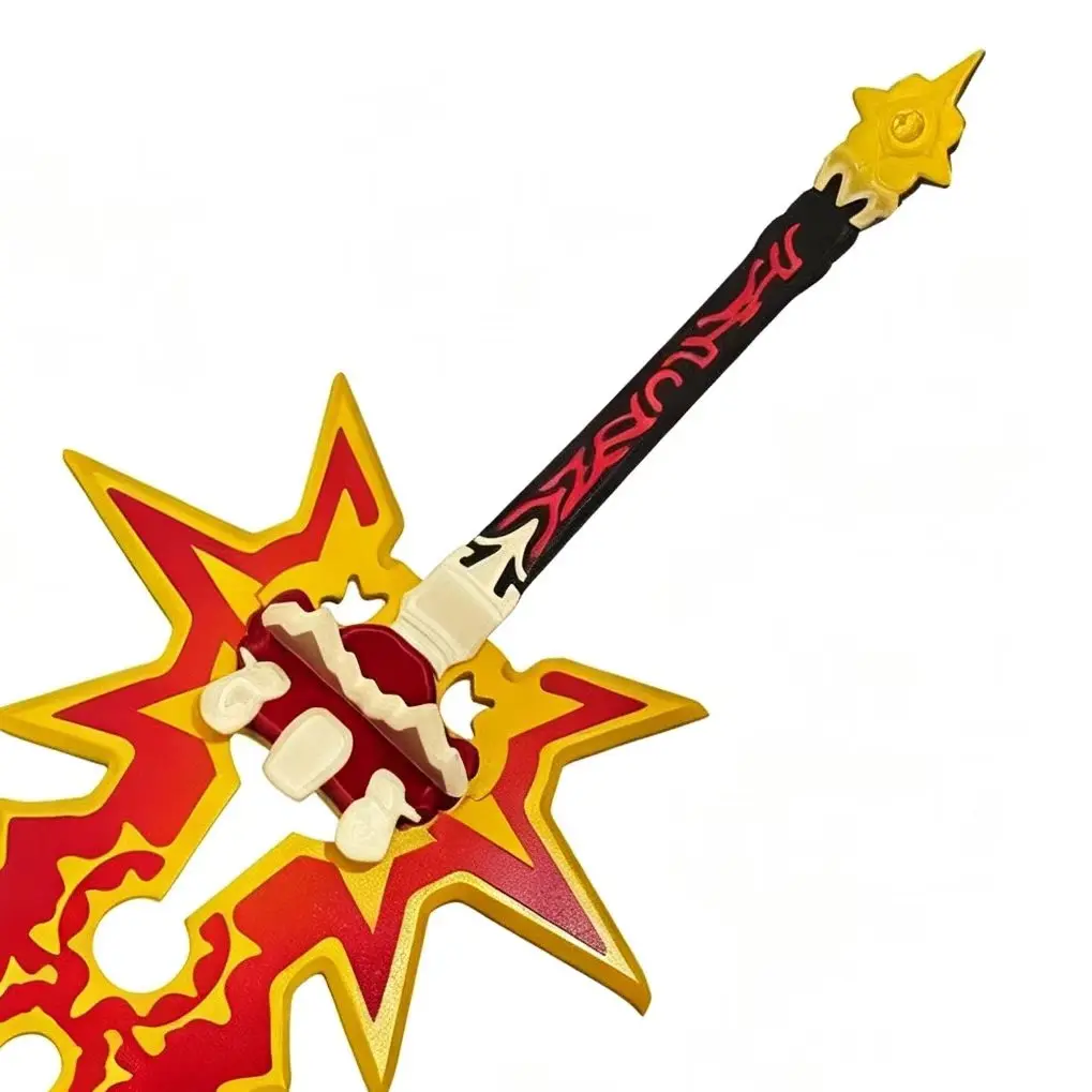 Mavuika Greatsword Prop Game Genshin Impact Cosplay Prop for Halloween Christmas Fancy Party Costume Accessories