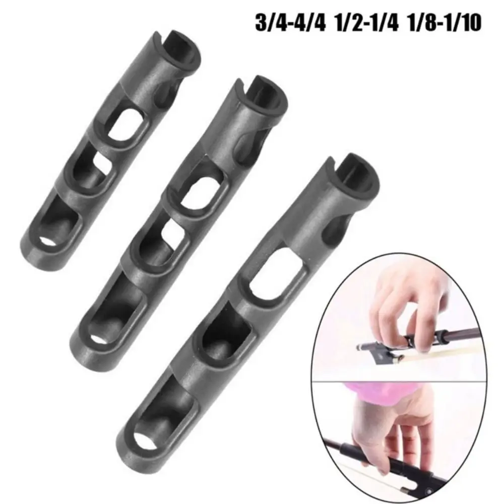 Rubber Violin Bow Grip Corrector 3/4-4/4 1/2-1/4 1/8-1/10 Violin Teaching Parts Violin Bow Hold Posture Corrector