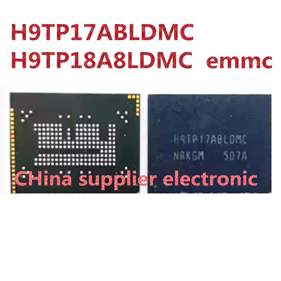 

H9TP17ABLDMC H9TP18A8LDMC is suitable for Hynix 16+1 16G EMCP 186 ball ic font used to plant good balls