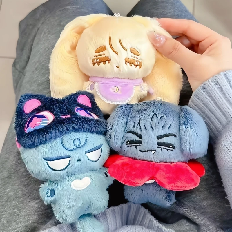 

Брелок для ключей с изображением инопланетянина, плюшевая кукла, брелок для ключей, милая фигурка, подвеска для косплея, аксессуары с героями мультфильмов, милые подарки унисекс