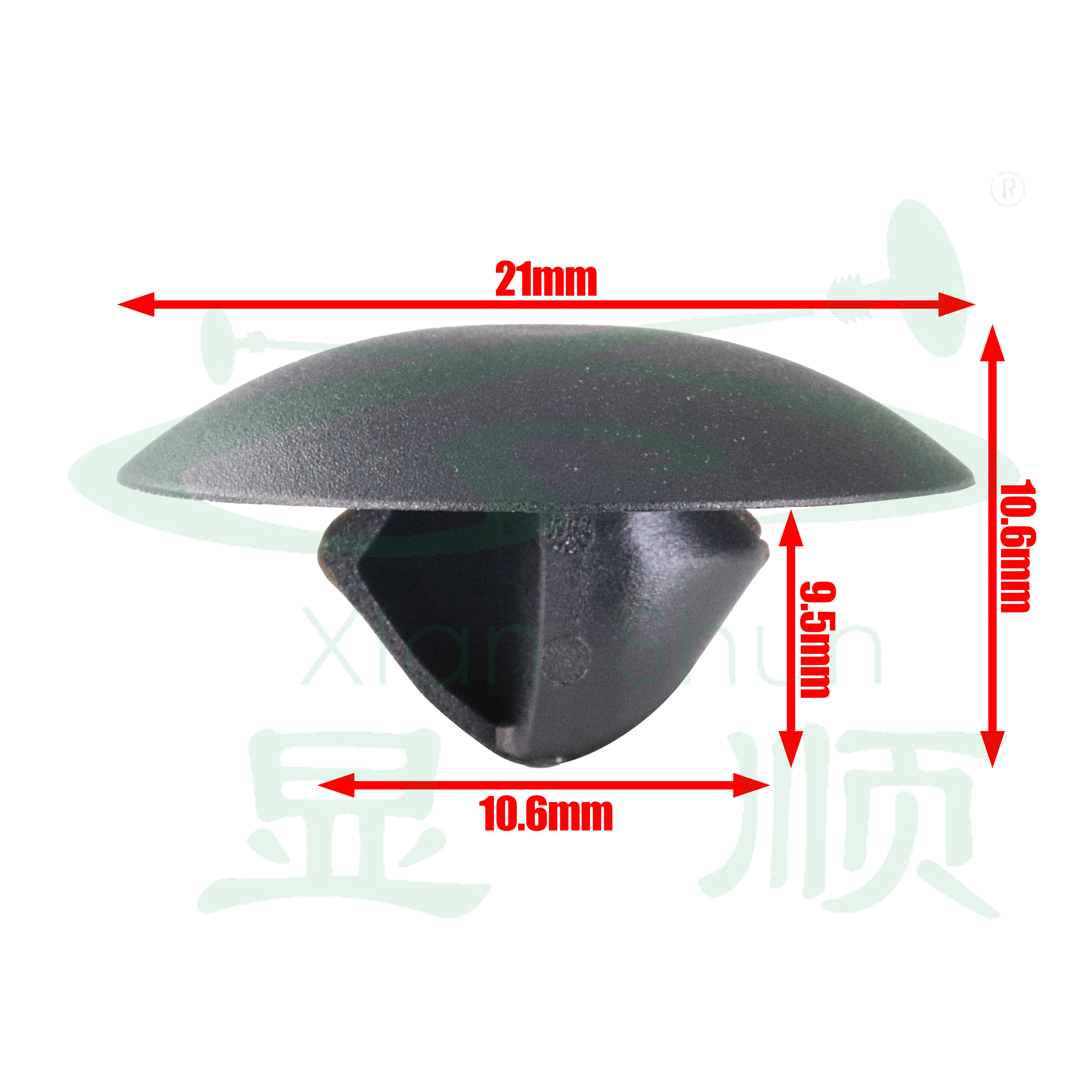 10/20/50Pcs Black PA Hood Insulation Interior Replacement Parts Car Fastening Clips Car Accessories 51489119216 51487273379 - Image 2