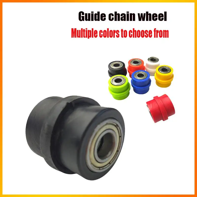 Cam tensioning wheel sprocket anti-skid wheel sliding wheel  motorcycle modified chain guide sprocket chain expansion wheel