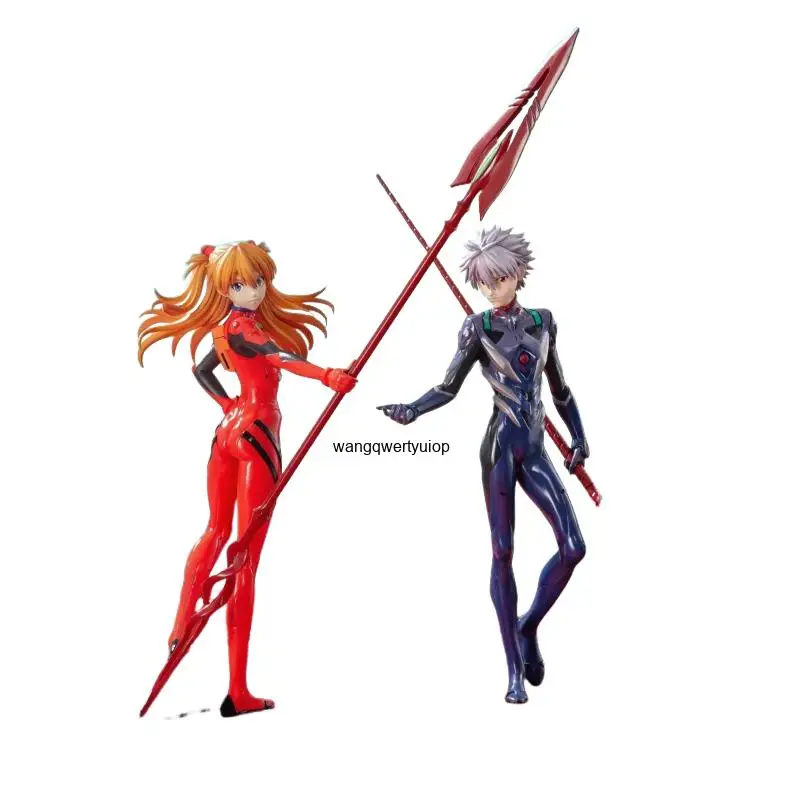 Original SEGA NEON GENESIS EVANGELION Asuka Langley Soryu Nagisa Kaworu Anime Figure Collectible Boxed Model Dolls Toy for Gift