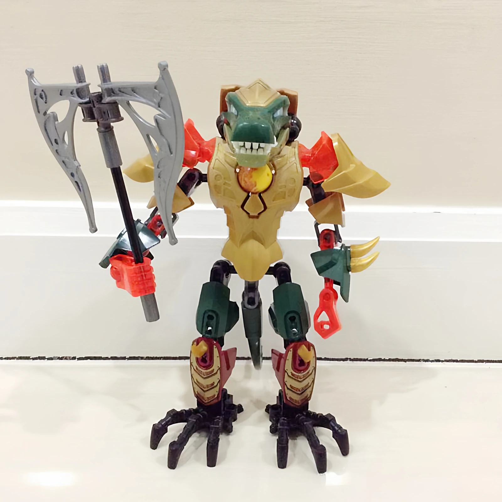 Fire Vs Ice Chi Crocodile Tribe Blegends of CHIMA Building Block Set Uitrabuild Soldier Warriors Figures Toys for Kid Boys Gifts