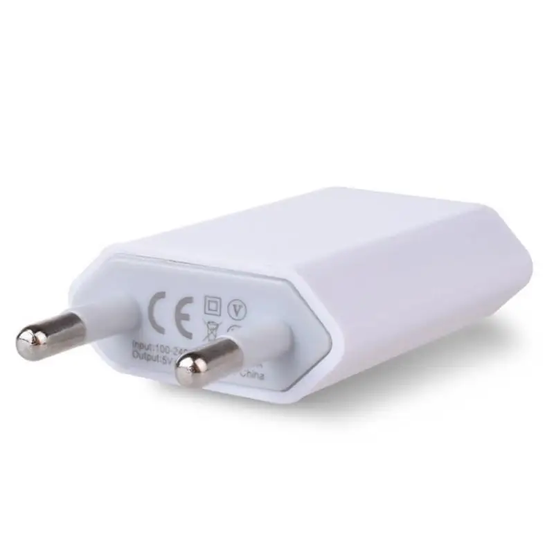 @*EU Plug USB Wall Charger Fast Charging Overheat Protection Fireproof Material Adapter for Home Travel Phone Use - view 3