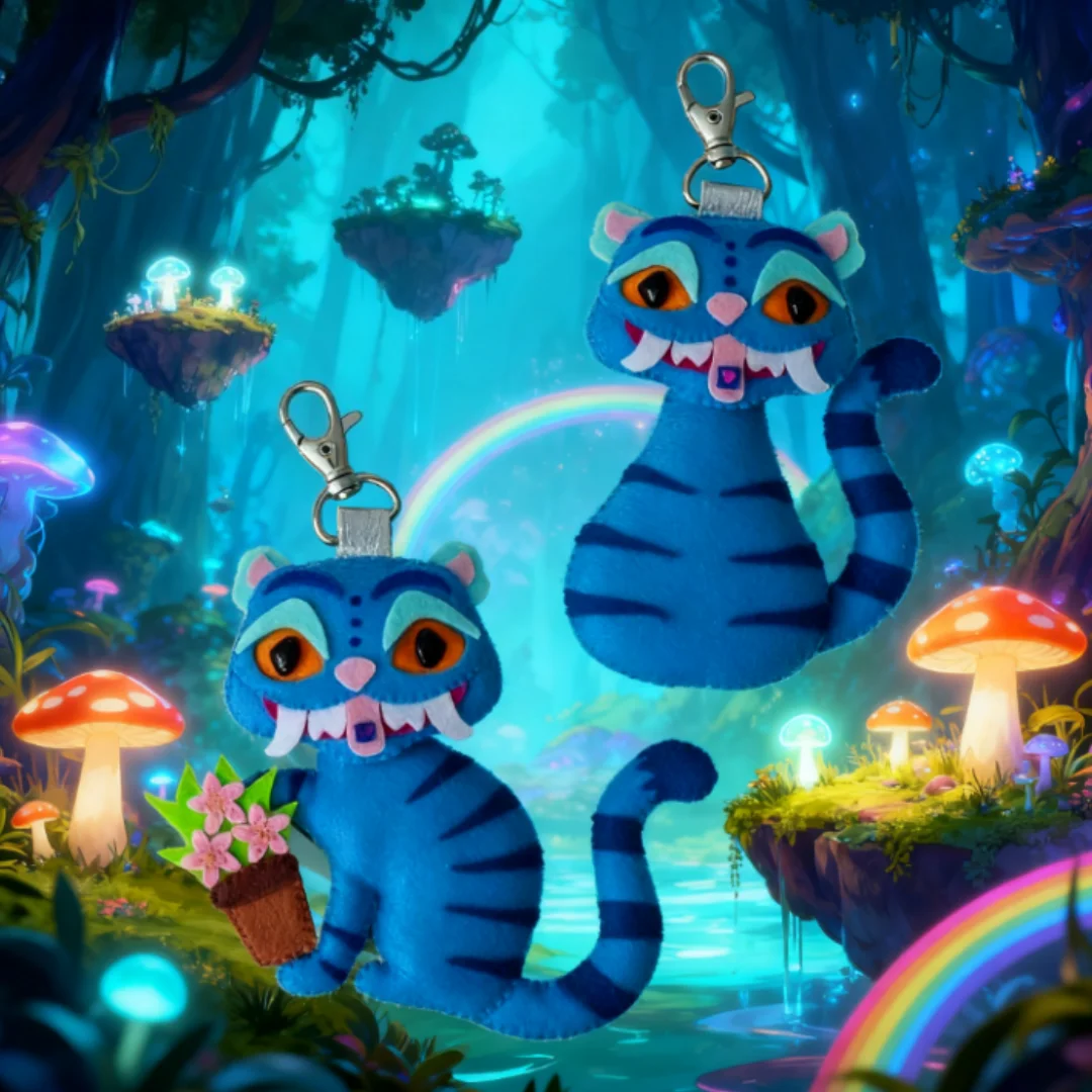 

Kpop Demon Hunters Plus Tiger Derpy плюшевая кукла кулон, аксессуары для школьных сумок аниме кулон лучший выбор для подарков