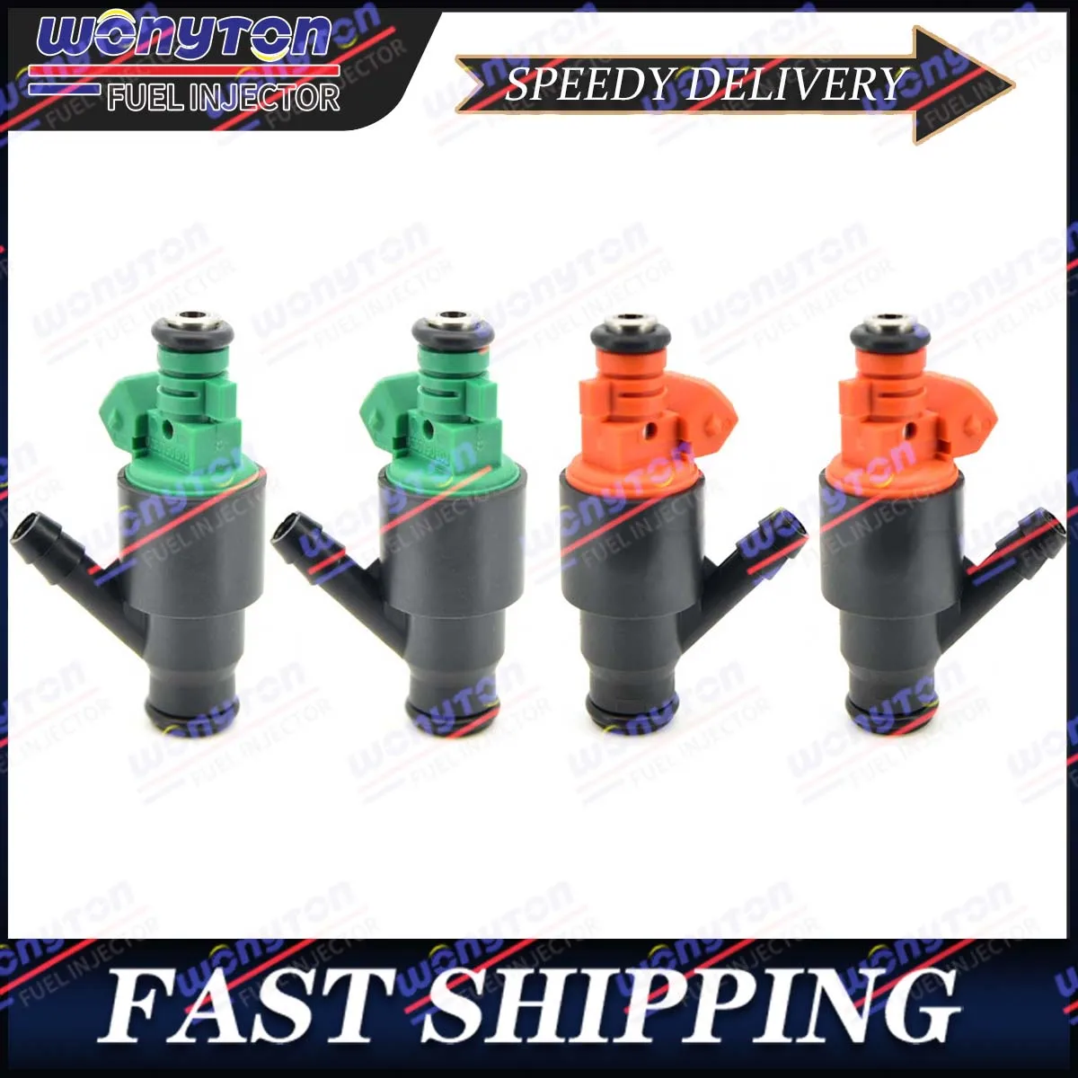 

4Pcs/Lot Fuel Injector Nozzle 0280150504 0280150502 for 95-02 Kia Sportage 2.0L