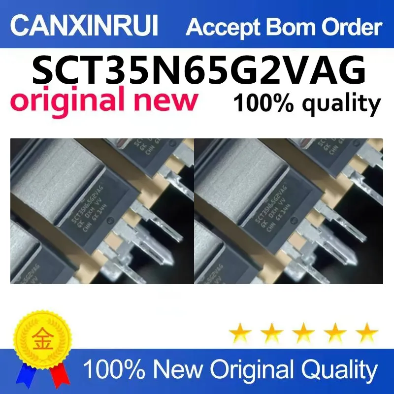 (5-100piezas)SCT35N65G2VAG; New energy charging airport effect transistor;
