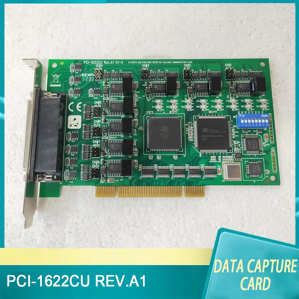 PCI-1622CU REV.A1 For Advantech 8-Port RS-422/485 Data Capture Card