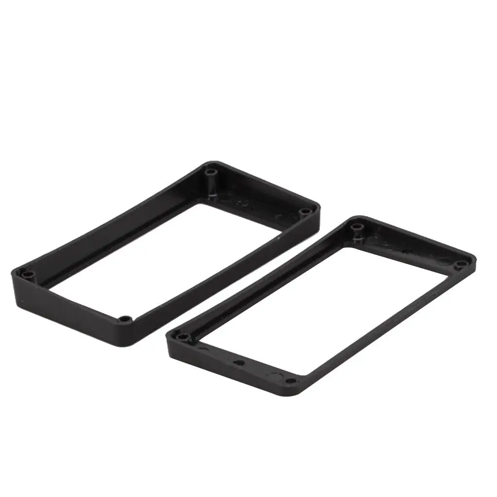 Guitar Mounting Rings ABS Replacement Pickup Frame Set Tools for LP Electric Guitar Neck Bridge Position
