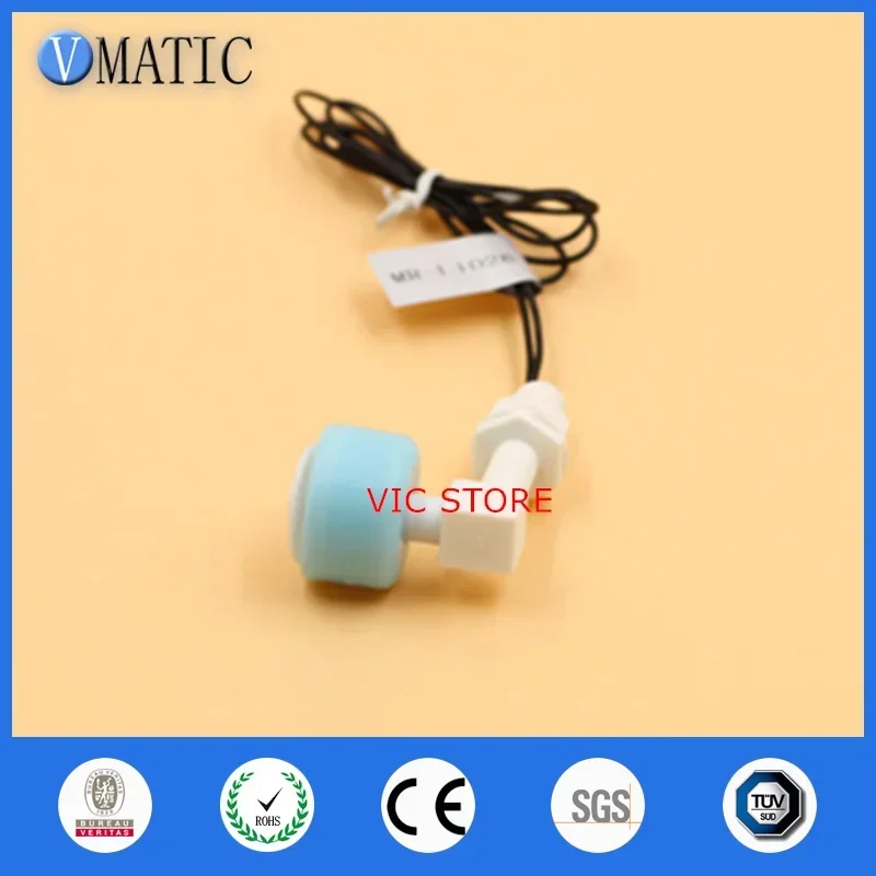 Free Shipping Plastic PP Material Side Water Sensor VCL1026-P Float Switch Floating Sphere Pump Switch