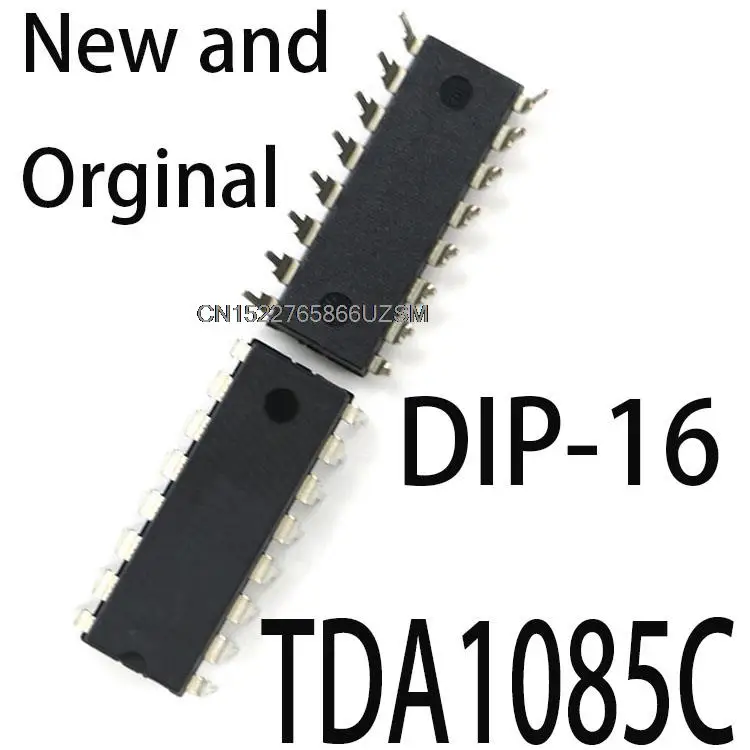 2PCS New and Original DIP-16 TDA1085 DIP16 TDA1085CG 1085C DIP TDA1085C