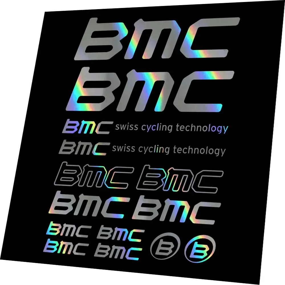 For BMC swiss cycling technology Bike Bicycle Frame Graphic  Decals Stickers Set Vinyl / CHOOSE COLOUR