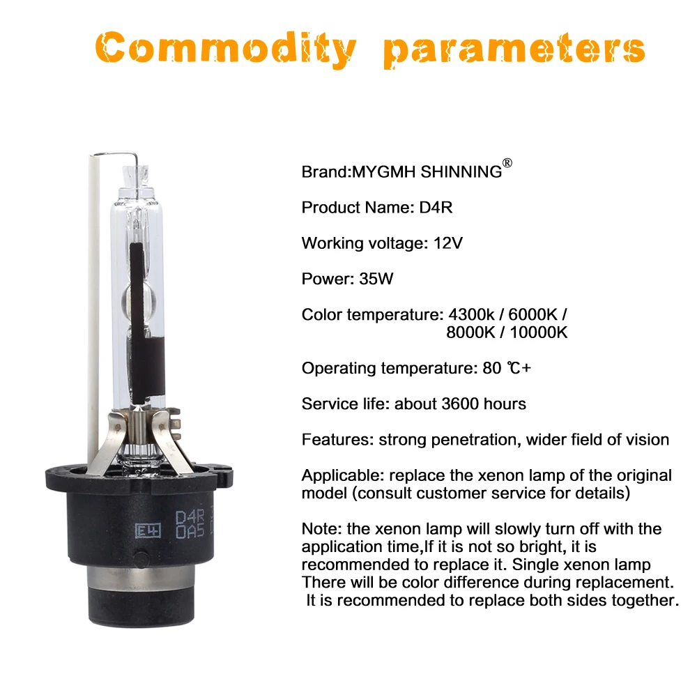 2 шт. новые оригинальные 12 в 35 Вт D2R HID лампочка D2S HID D2S D2R D4R D4S HID оригинальная супер версия D4S HID лампочка D3S HID лампочка