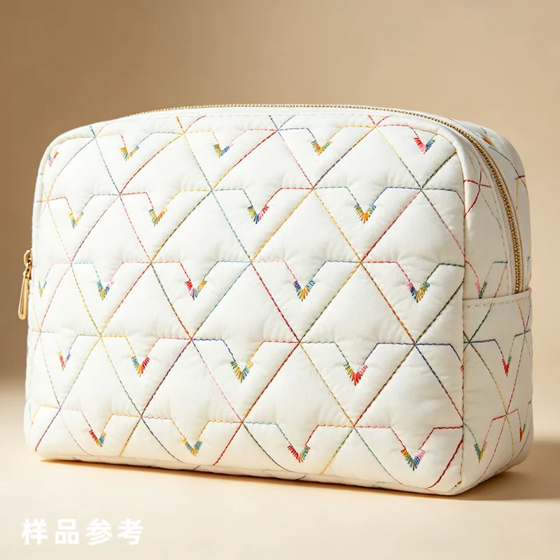 Embroidery fabric Grid Thicken Clip Cotton Quilted Interlining Fabric Emboridery Flower Cloth For Winter Coat Jacket DIY