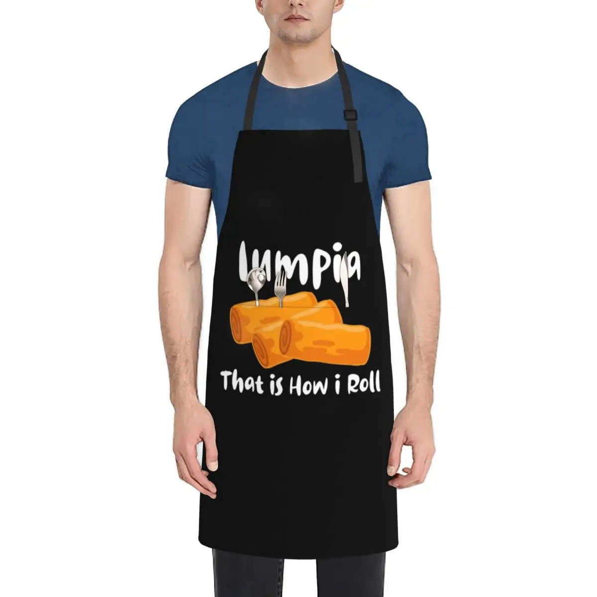 

Lumpia That is How I Roll for Men Women Kids Got Lumpia Apron For Cosmetologist For Man Haircut Kitchen Chef Apron