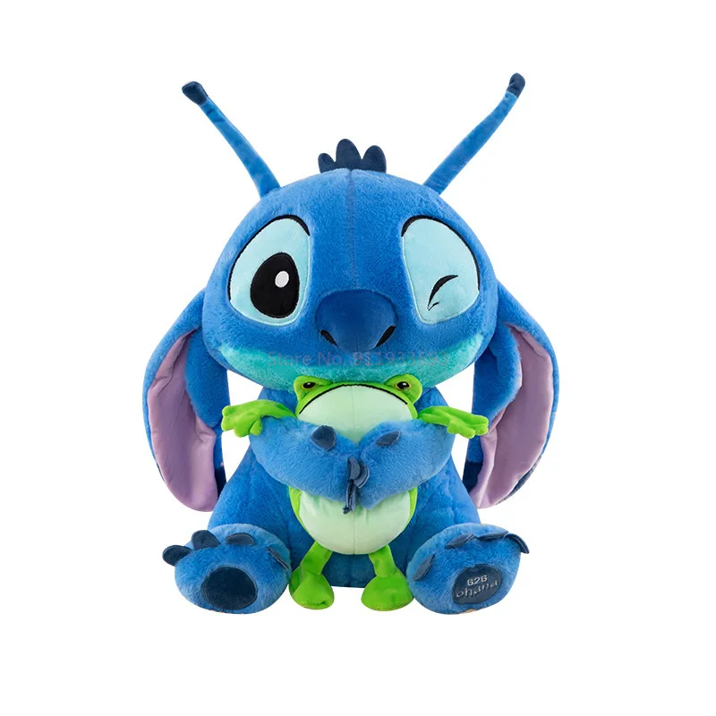 Disney Stitch The Frog Dolls Lilo & Stitch Series Cartoon Toys Anime Bambole di pezza morbide Cuscino Giocattoli Regalo di compleanno per le ragazze dei ragazzi