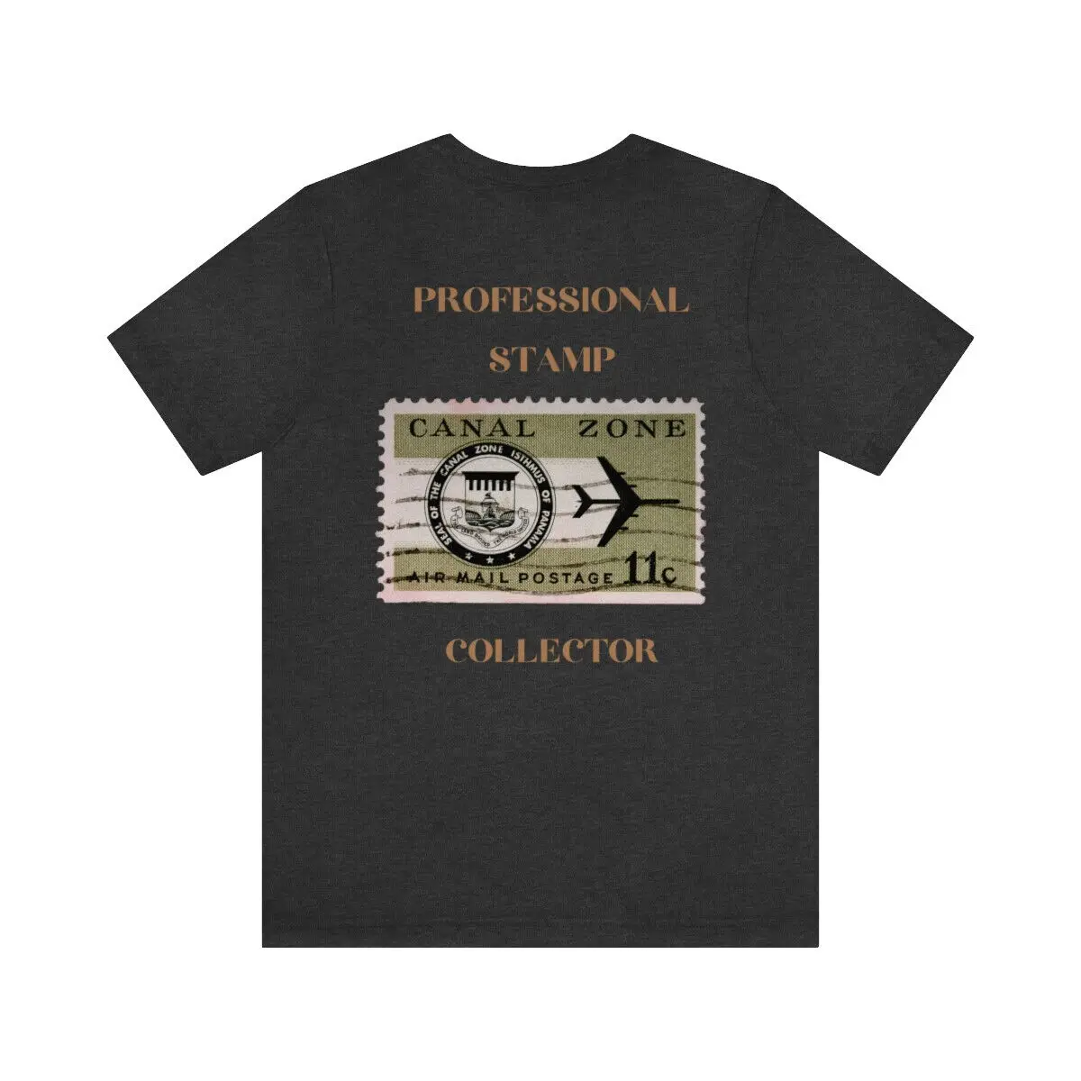 

Unisex Jersey Short Sleeve Professional Stamp Collector TShirt -Rescues Animals