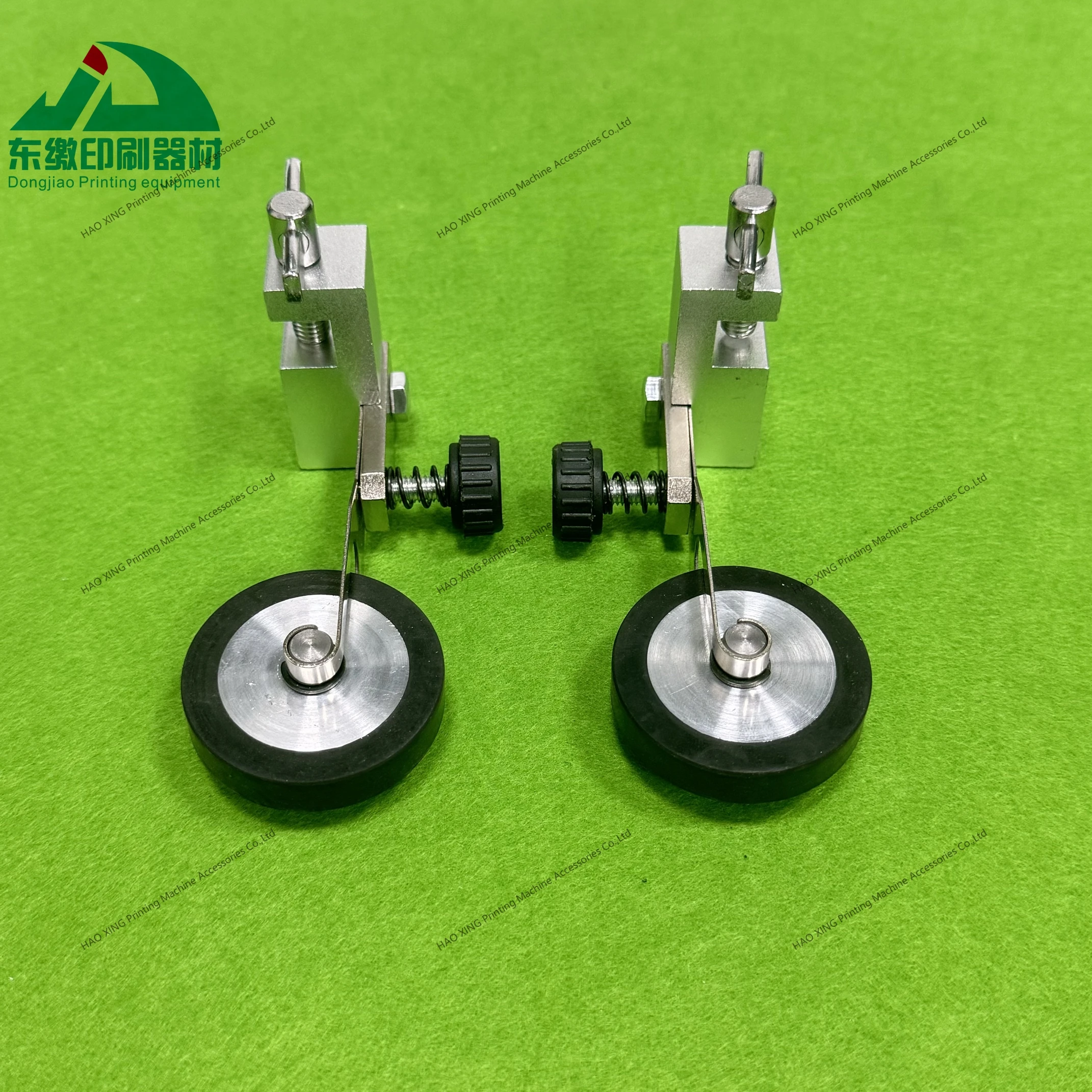 أجزاء آلات الطباعة 1 زوج مجموعة عجلة مطاطية للضغط على الورق 66.020.118F/66.891.020F للطابعة هايدلبرغ SX74 PM74