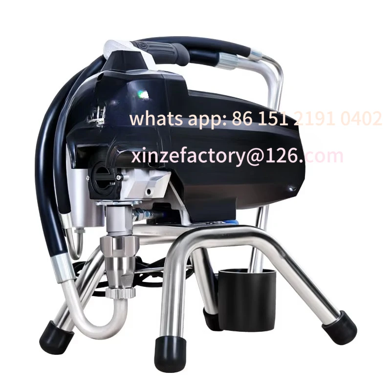 

Customizable hand push electric floor wall paint sprayer