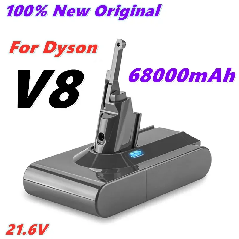 Für Dyson V8 68000mAh 21,6 V Batterie-tool power Batterie  serie, v8 Flauschigen Li-Ion SV10 Staubsauger Akku L70