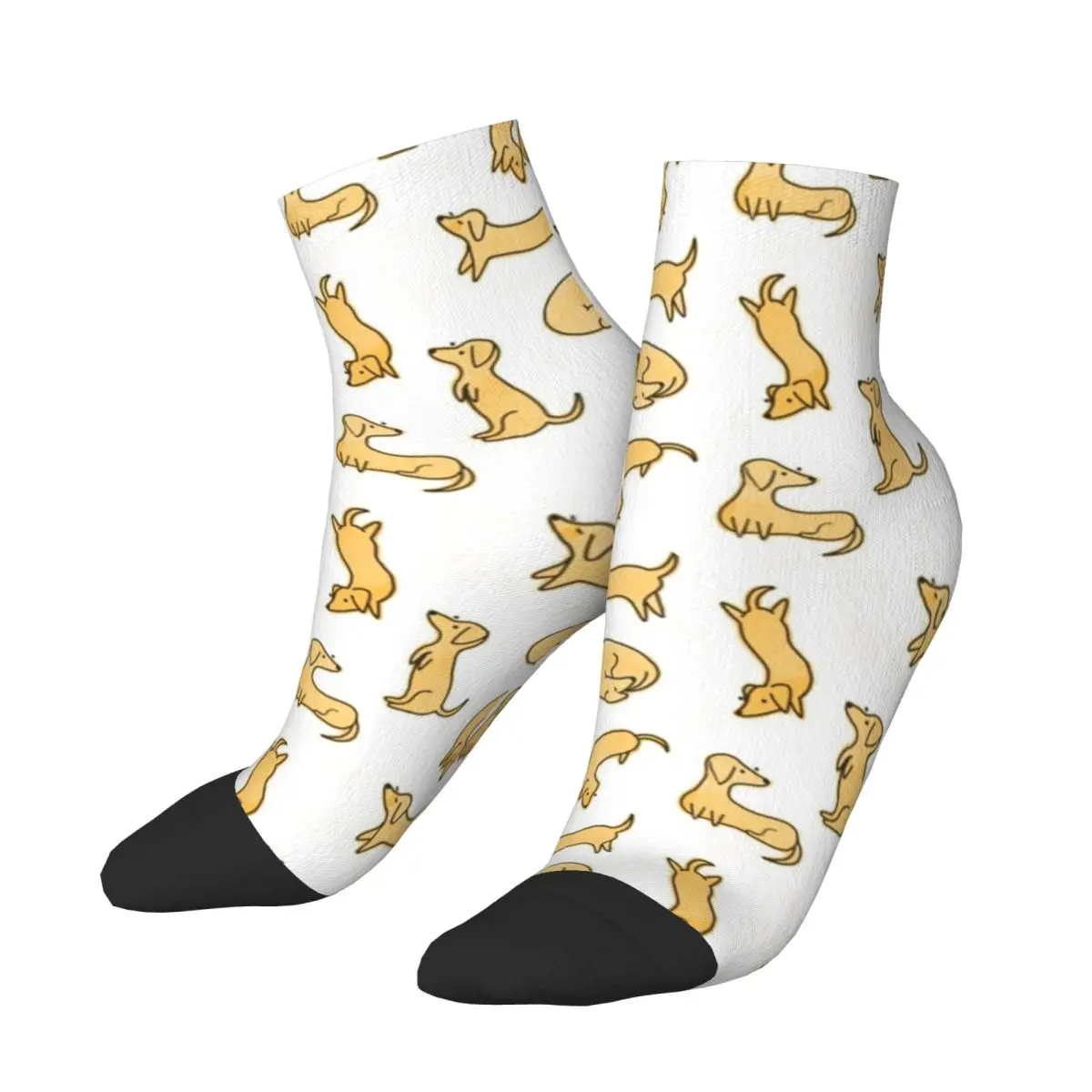 Dachshund Dog Socks Harajuku Super Soft Stockings All Season Socks Accessories for Unisex Birthday Present