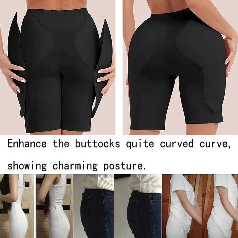 AfruliA Fake Ass Hip Pads Enhancer Butt Lifter Waist Trainer Shapewear Body Shaper Padded Underwer Panty Fajas Colombian Girdles