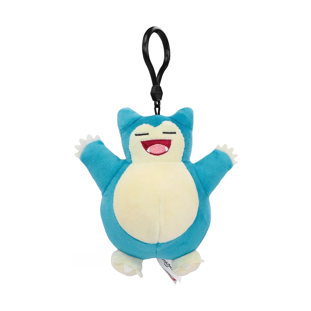 Original Pokemon Espeon Clefairy Jigglypuff Piplup Schlüsselanhänger Plüschtiere Snorlax Mimikyu Sprigatito Fuecoco Gefüllte Anhänger Geschenke