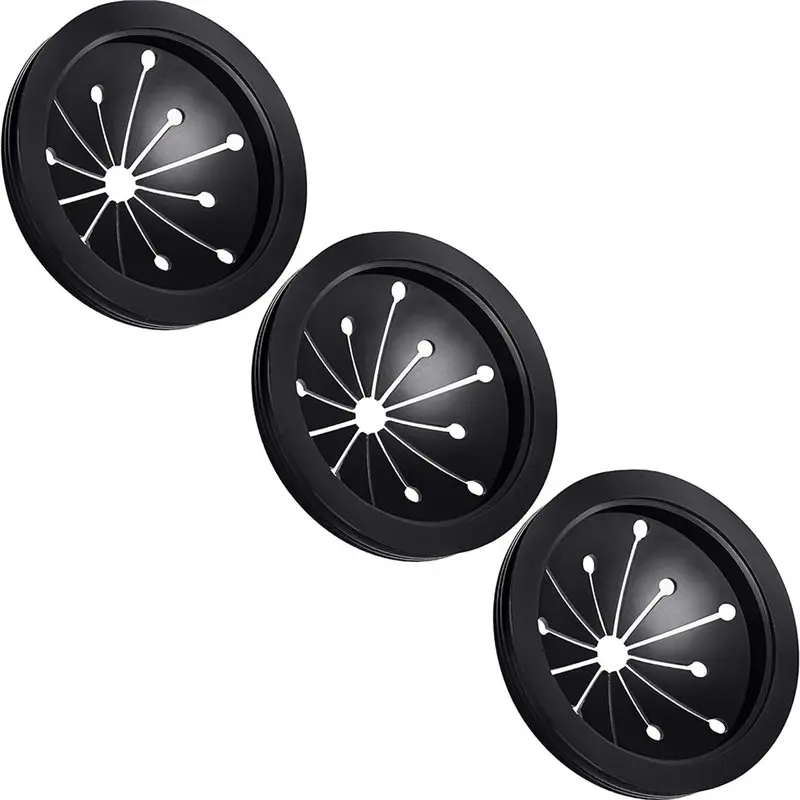 A23E-3 Pcs Garbage Disposal Splash Guards Sink Baffle Disposal Replacement Multi-Function Drain Plugs Food Waste Disposer