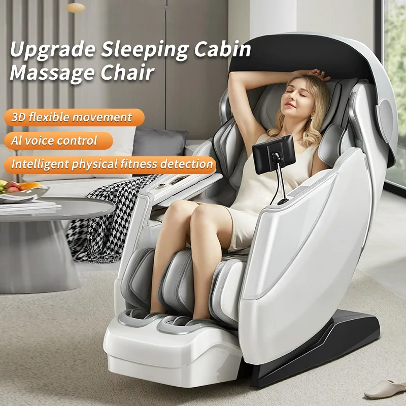 

JKR Full Body Luxury Intelligent 3D Massage Chair Home Zero Gravity Professional Electric Automatic Heating Shiatsu Rocking Sofa